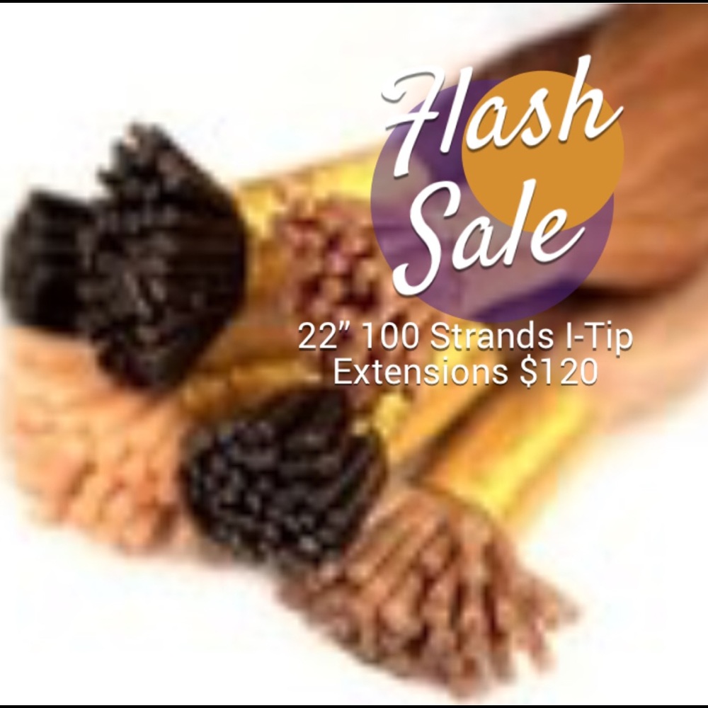 18” & 22” I-Tip Human Hair Extensions